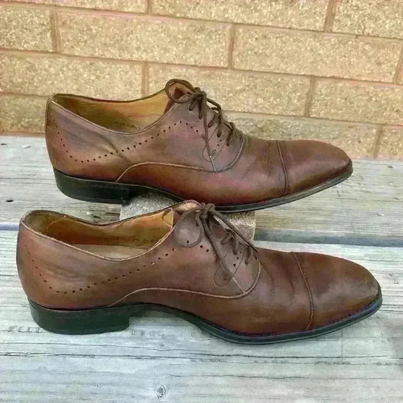 Mezlan “Farmo” men’s designer shoe brown size 9.5 main image 7